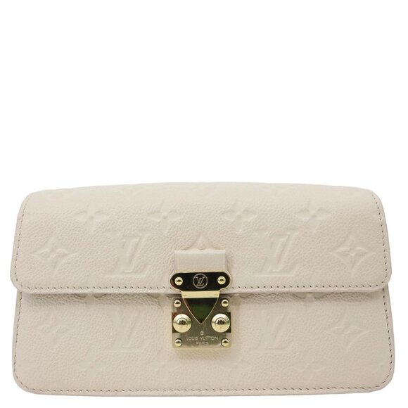 Louis Vuitton  Metis Monogram Empreinte Leather Wallet On Chain Cream - Picture 3 of 13